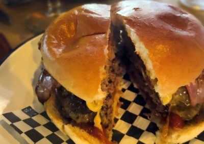 American style burger in Spain at Bang Bang Burger Javea