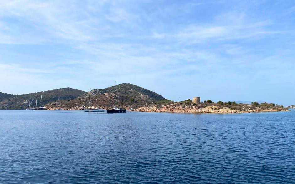 Sailing in Turkey - Tower Ruins