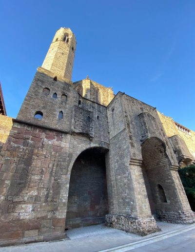 Barcelona's Gothic Quarter - castle tower