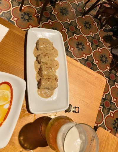 Barcelona's Gothic Quarter - Cannelloni at Sabor del Barrio