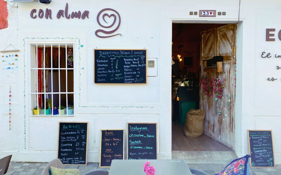 Art in Denia by Jeanne M Connolly Con Alma Exterior