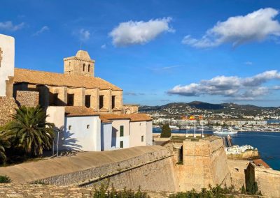 off-season in Ibiza - Ibiza old town