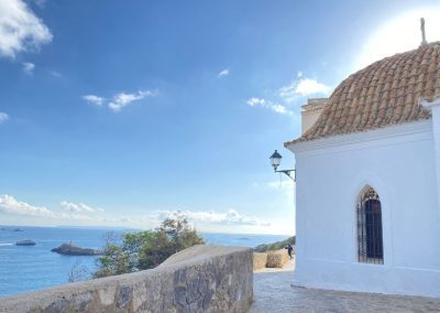 off-season in Ibiza - Ibiza old town