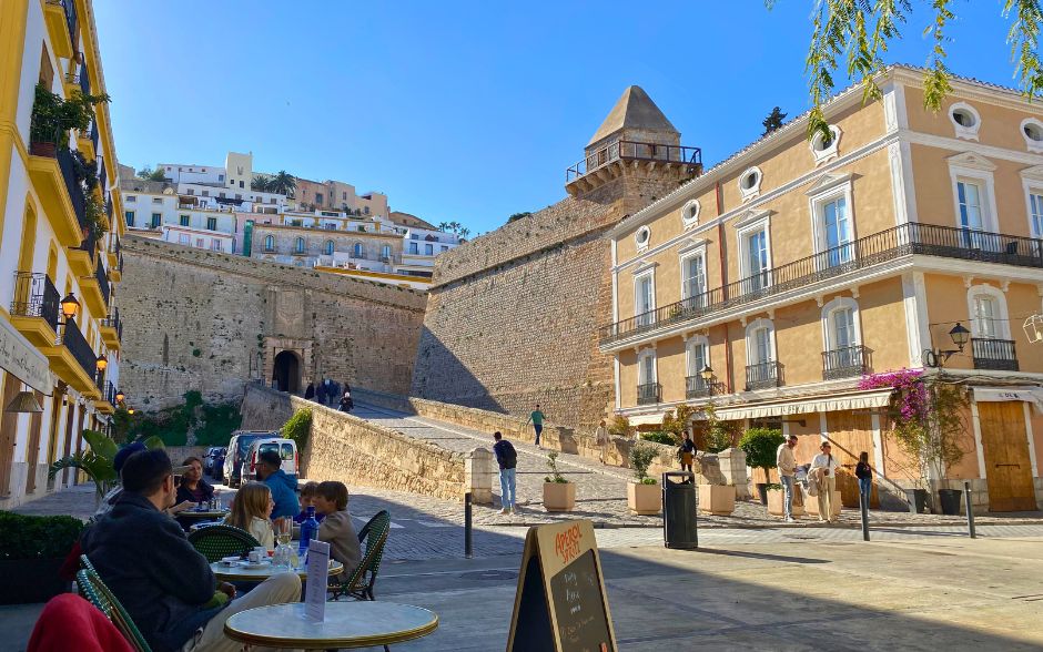Off-Season in Ibiza - Ibiza old town historic gate